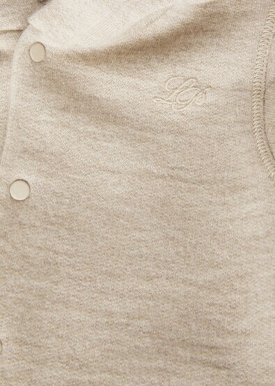 TENDERNESS HOODED BABYSUIT CASH