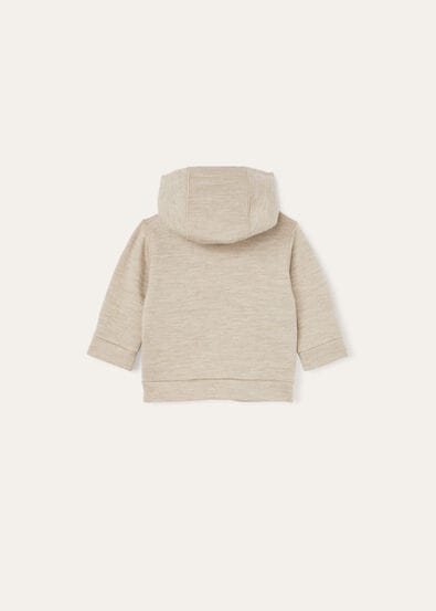 TENDERNESS HOODED BOMBER CASH