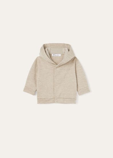 TENDERNESS HOODED BOMBER CASH