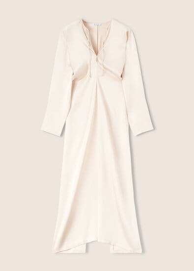 Bovisa Cashmere Blend Flannel Robe in Neutrals - Loro Piana