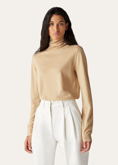 VICUNA ICONIC TURTLENECK SWEATER GG 33
