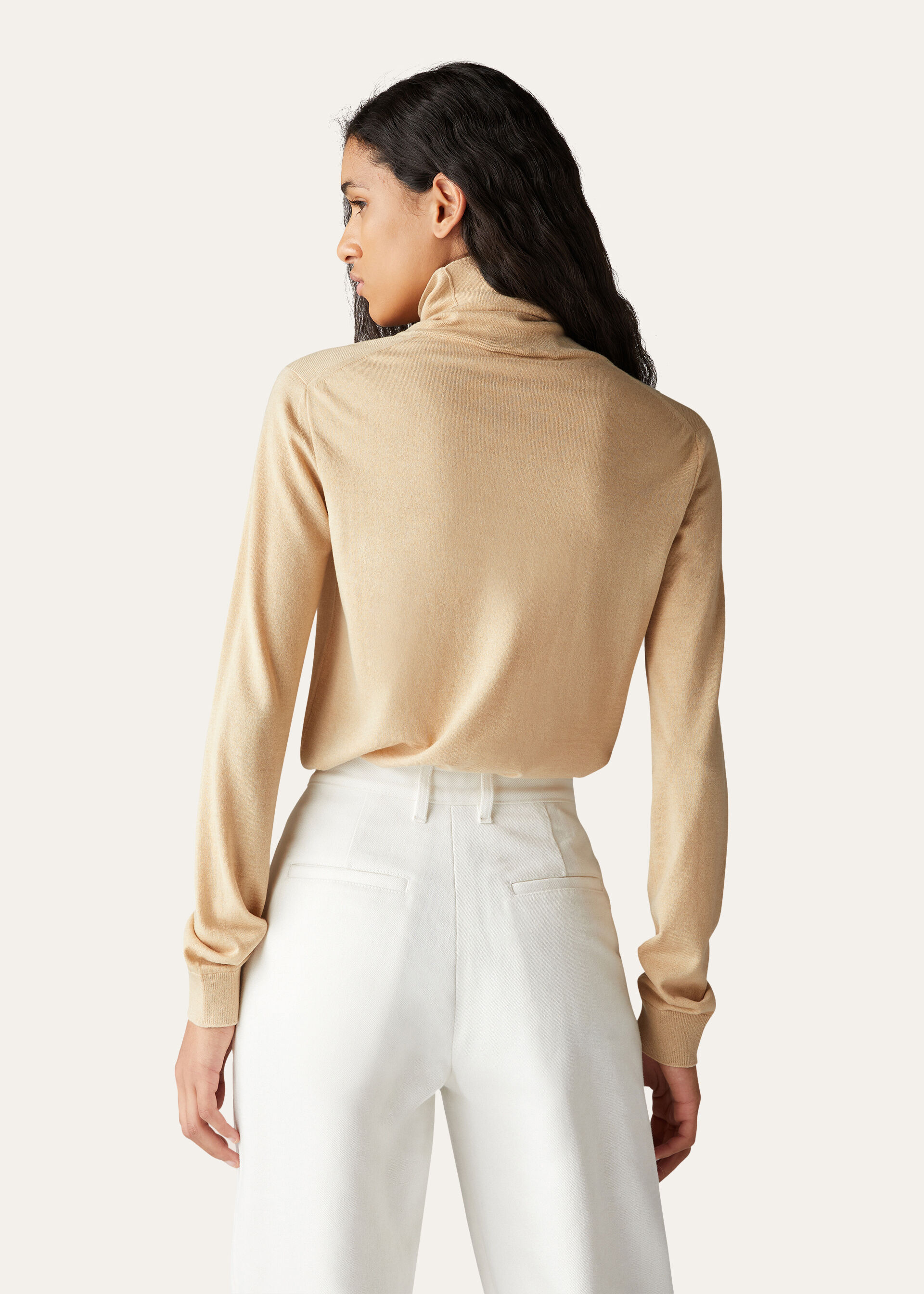 VICUNA ICONIC TURTLENECK SWEATER GG 33