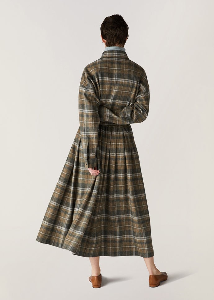 Dreki Skirt-Cashmere, Virgin Wool