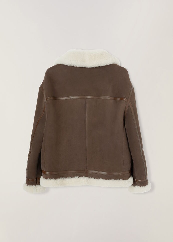 Bomberjacke Monterosa-Schaffell