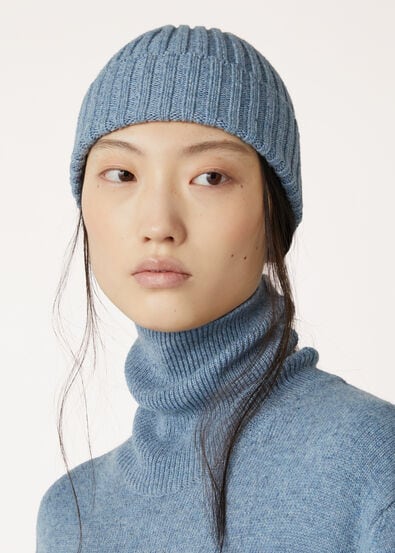 LORO BEANIE RECYCLED CASH GG 5