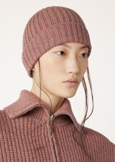 LORO BEANIE RECYCLED CASH GG 5