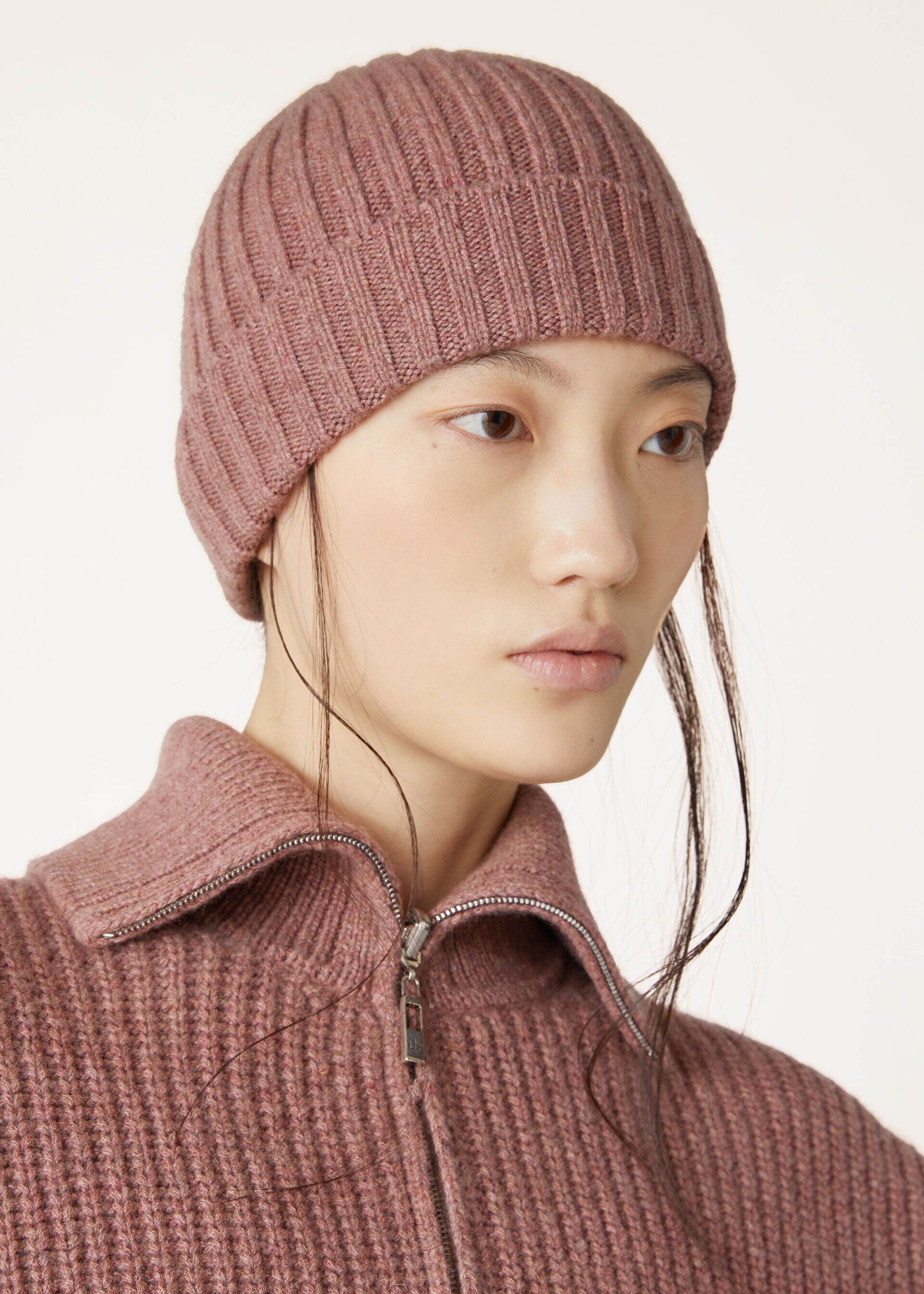 LORO BEANIE RECYCLED CASH GG 5