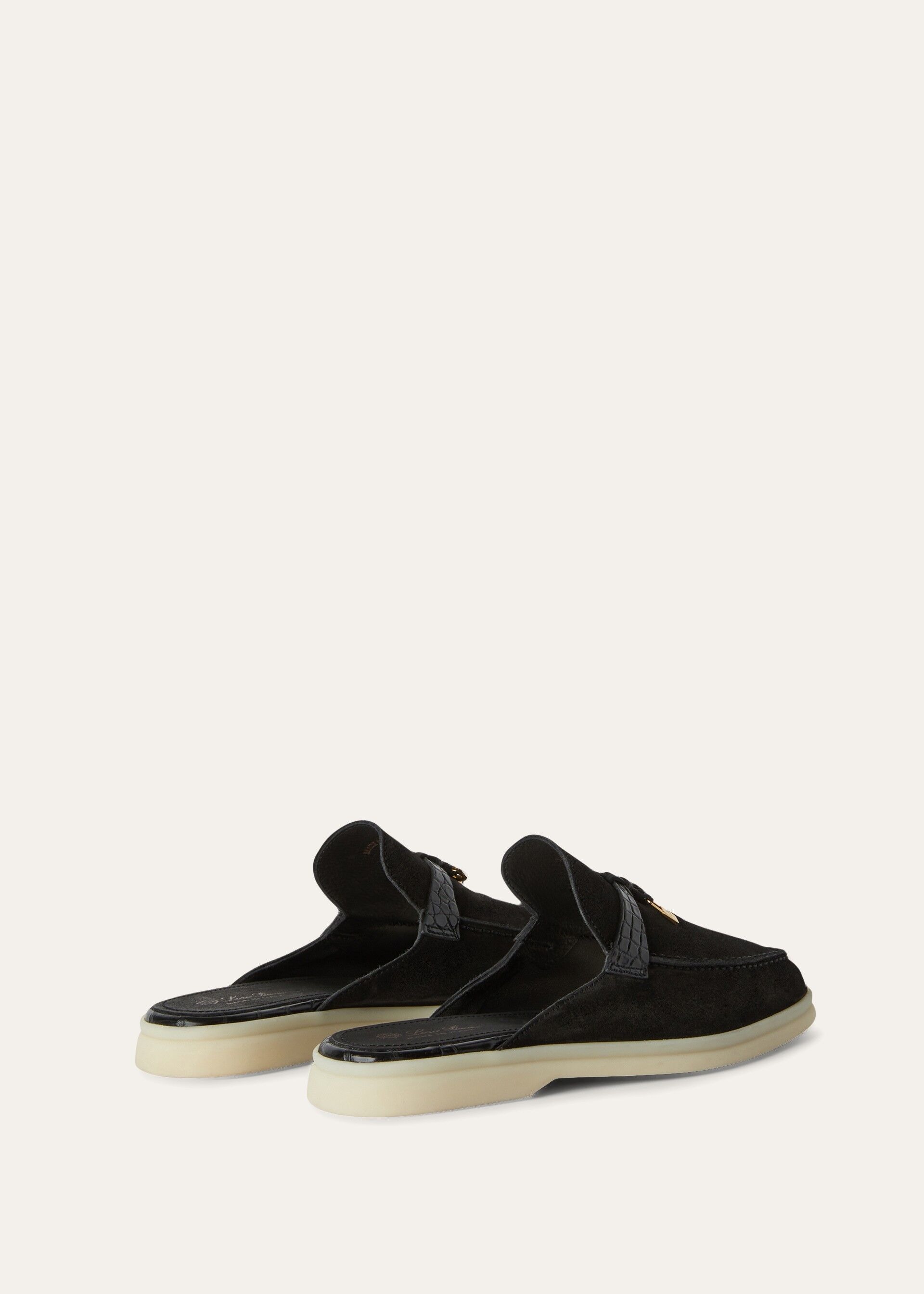 BABOUCHE CHARMS WALK SUEDE ALLIGATOR BOMBE