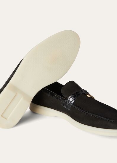 SUMMER CHARMS WALK SUEDE ALLIGATOR BOMBE