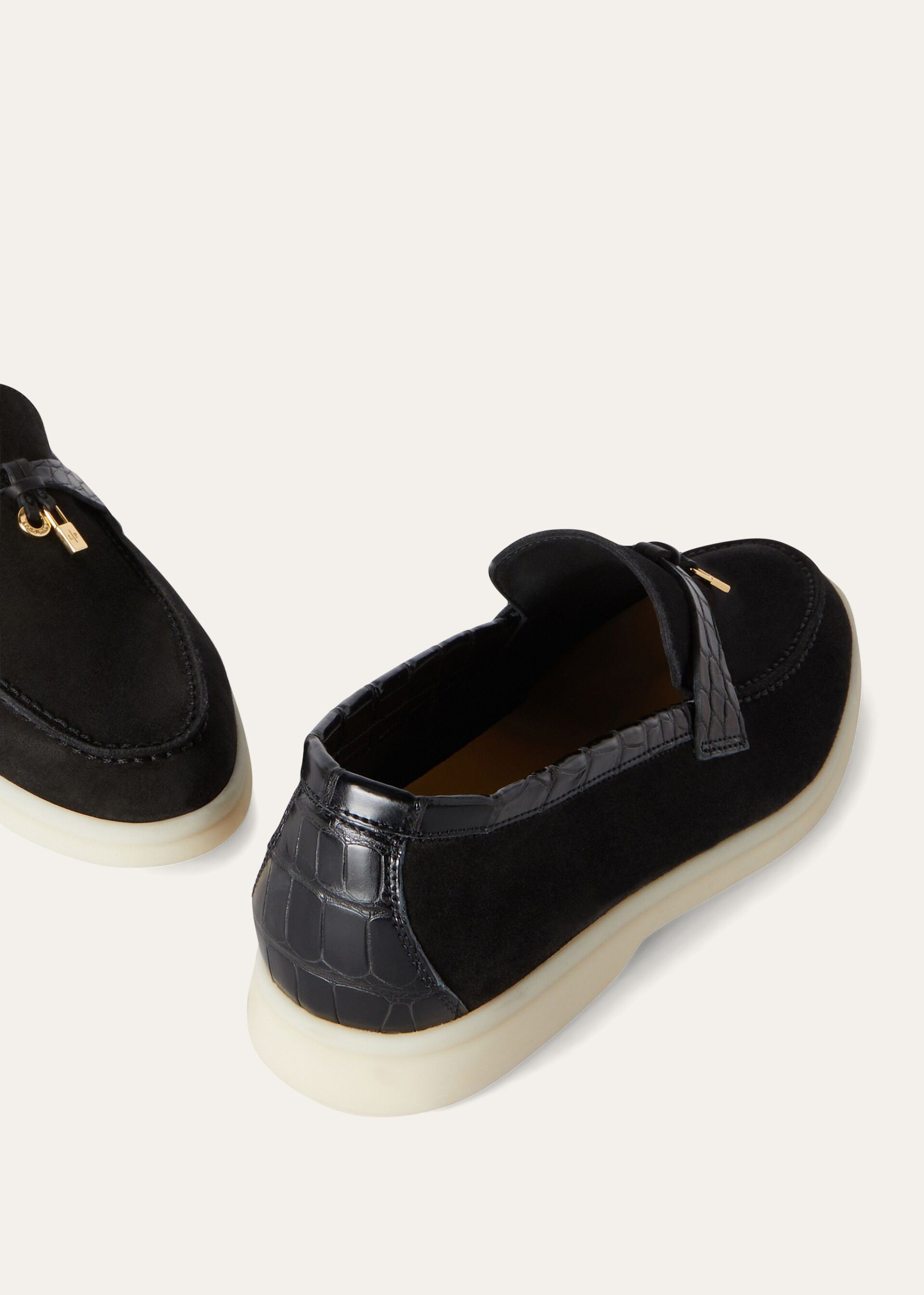 SUMMER CHARMS WALK SUEDE ALLIGATOR BOMBE