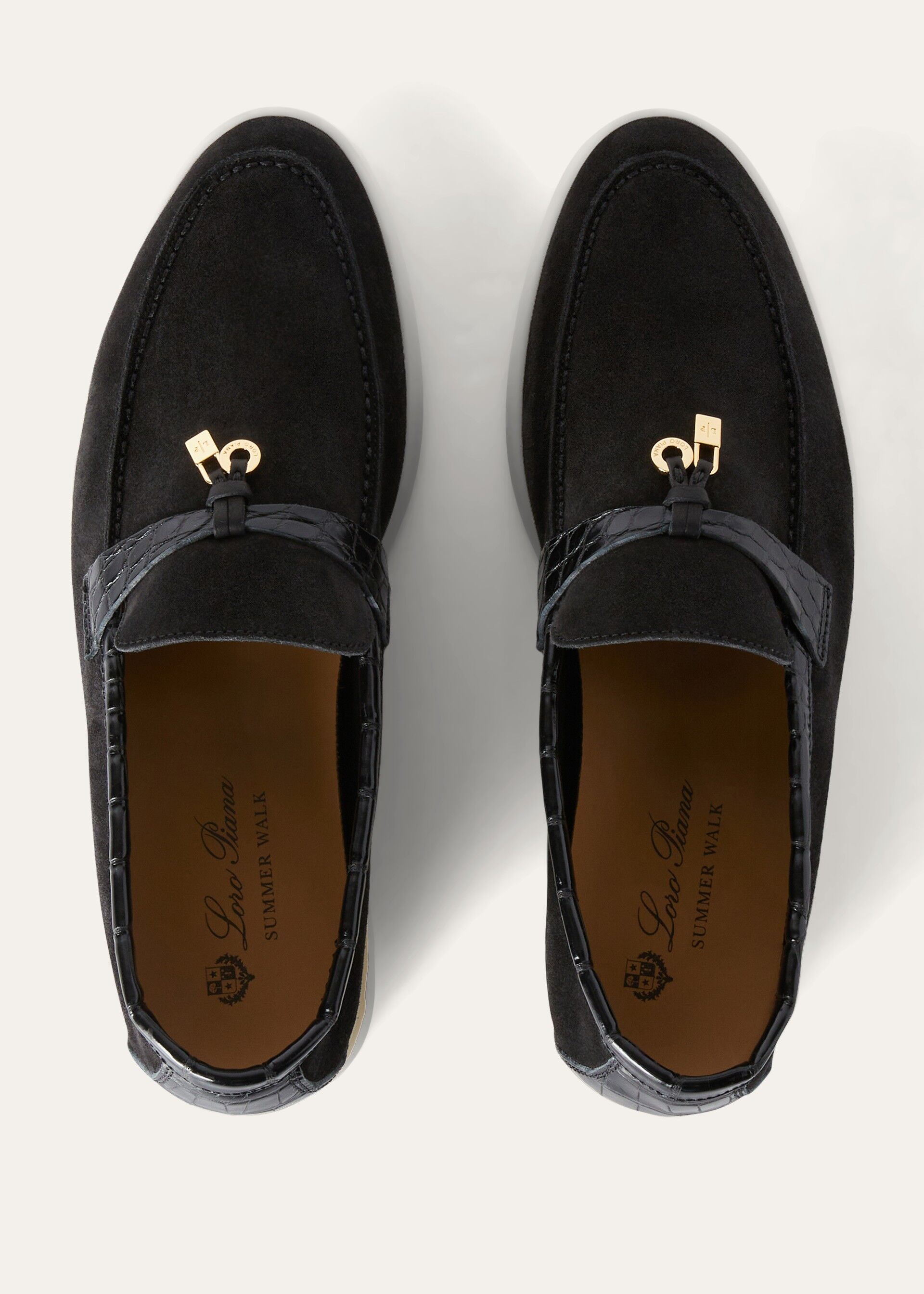 SUMMER CHARMS WALK SUEDE ALLIGATOR BOMBE