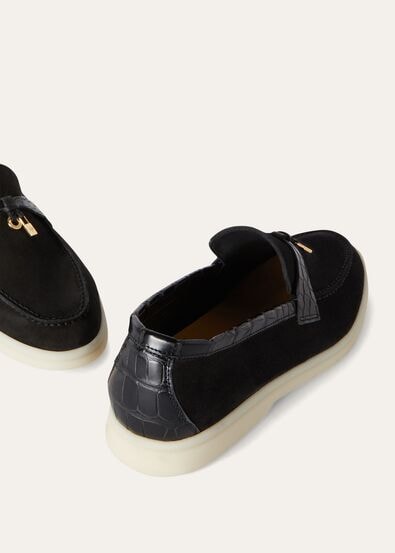 SUMMER CHARMS WALK SUEDE ALLIGATOR BOMBE