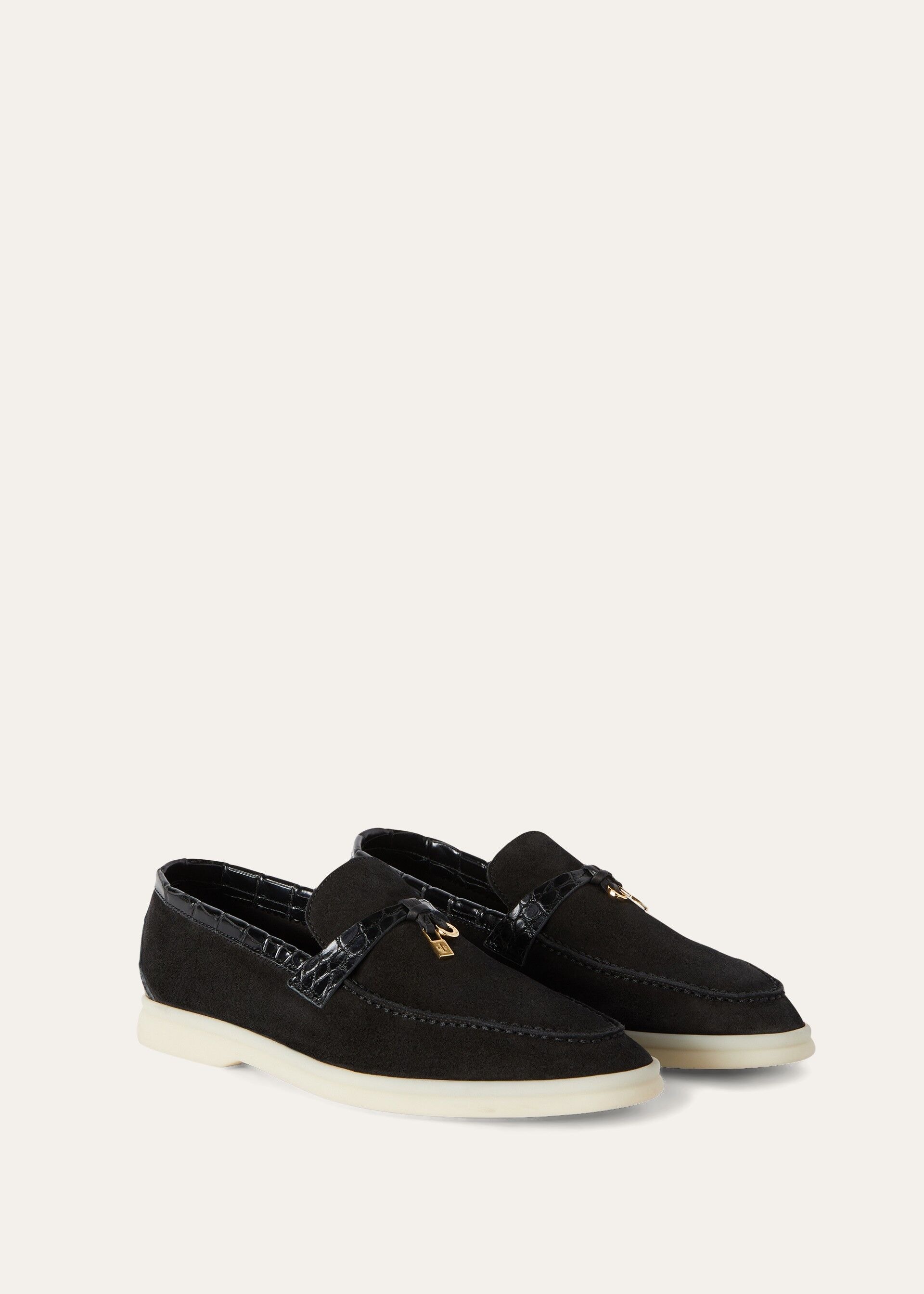 SUMMER CHARMS WALK SUEDE ALLIGATOR BOMBE