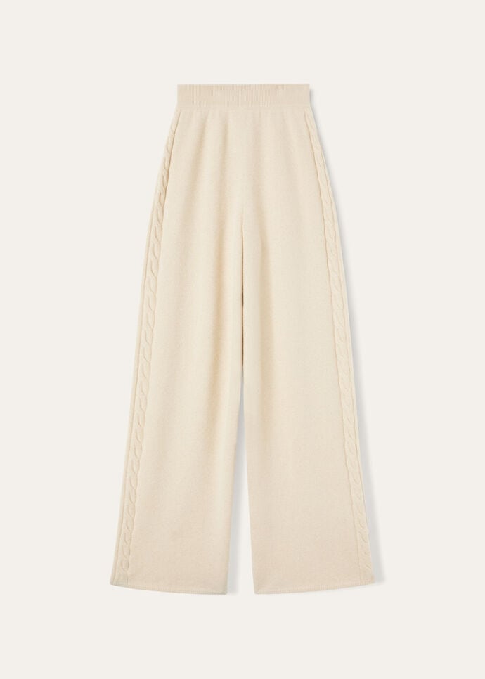 Napier Pants Baby Cashmere Coarsehair® Creamy Cashmere
