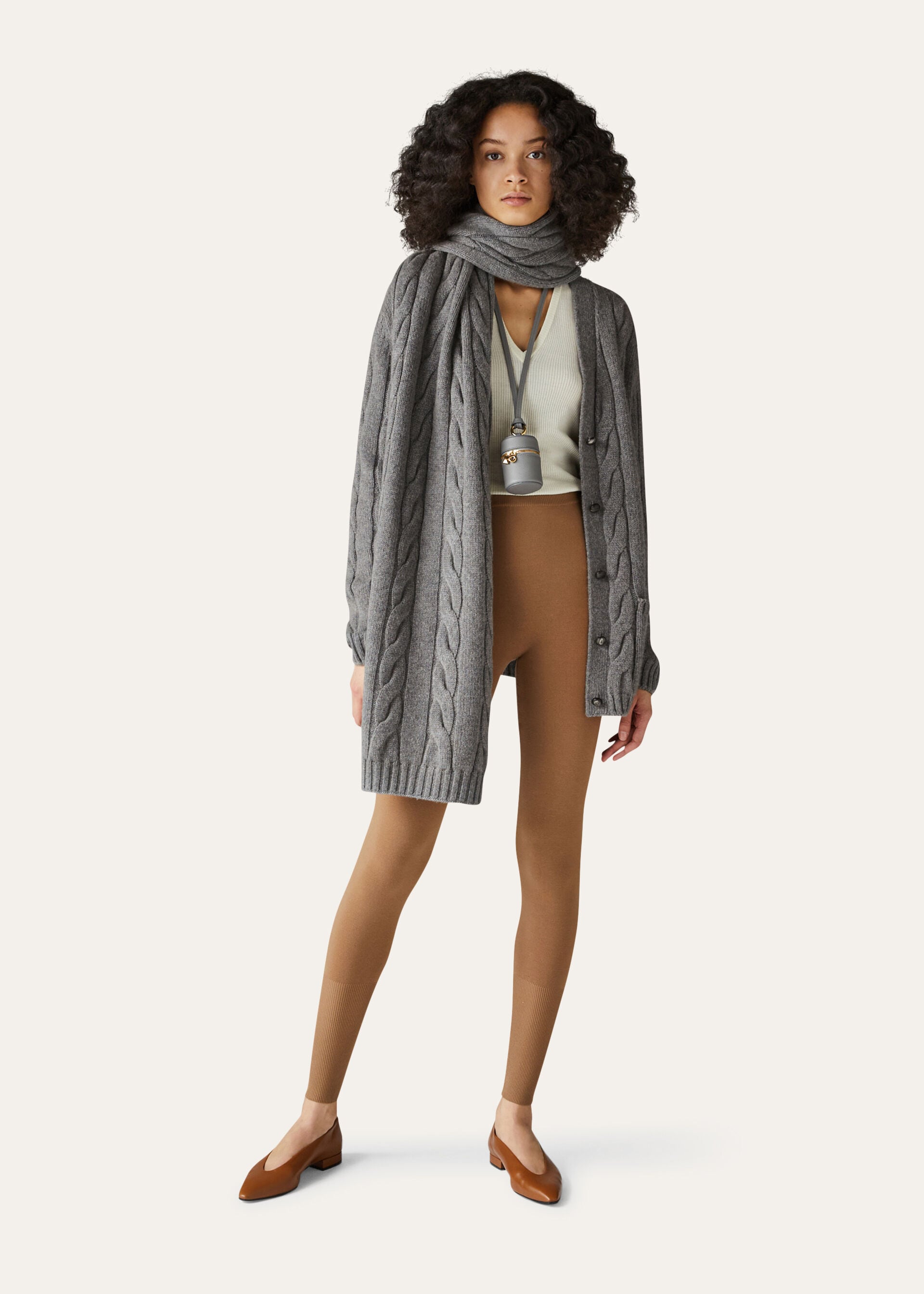 NAPIER CARDIGAN SWEATER BABY CASH GG 5