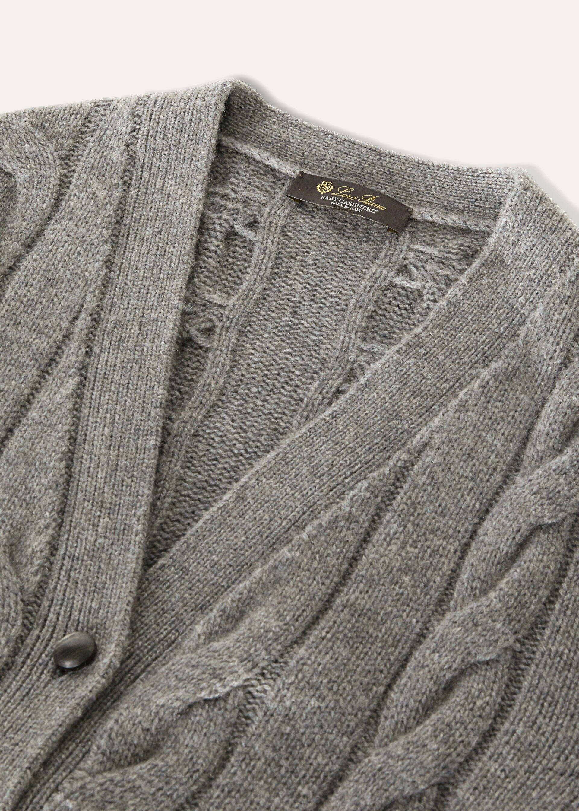 NAPIER CARDIGAN SWEATER BABY CASH GG 5