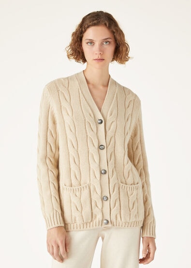 NAPIER CARDIGAN SWEATER BABY CASH GG 5