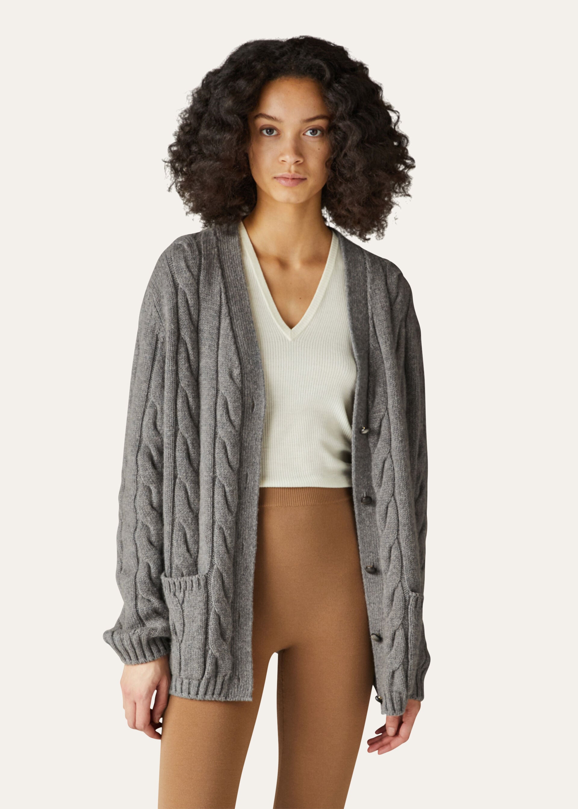NAPIER CARDIGAN SWEATER BABY CASH GG 5