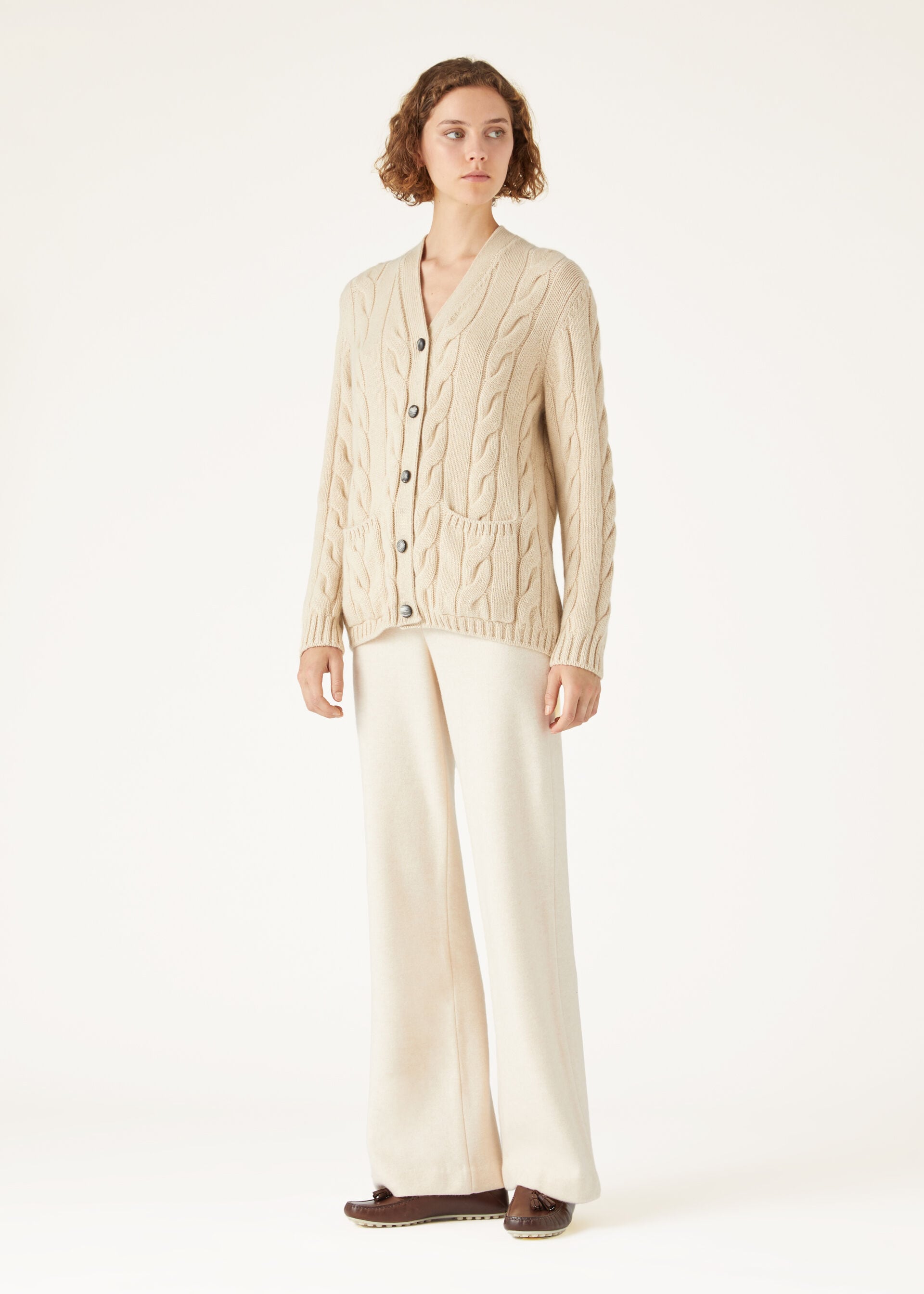 NAPIER CARDIGAN SWEATER BABY CASH GG 5