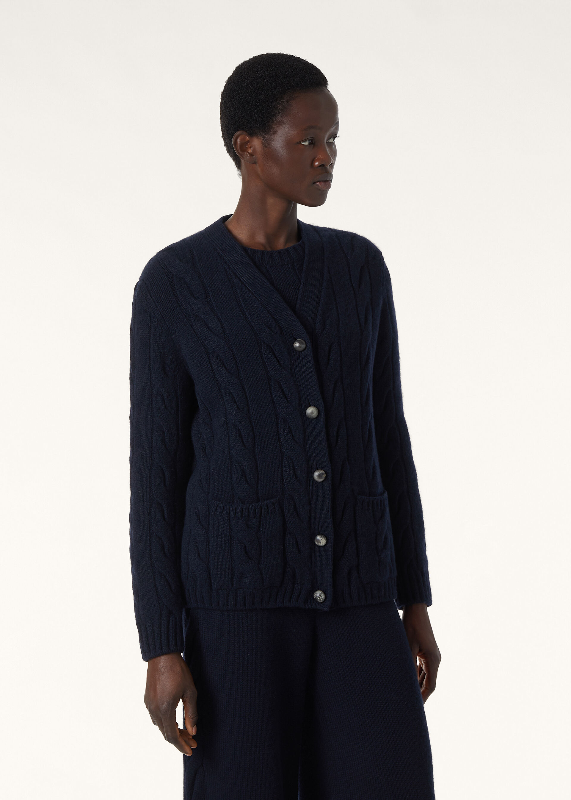 NAPIER CARDIGAN SWEATER BABY CASH GG 5