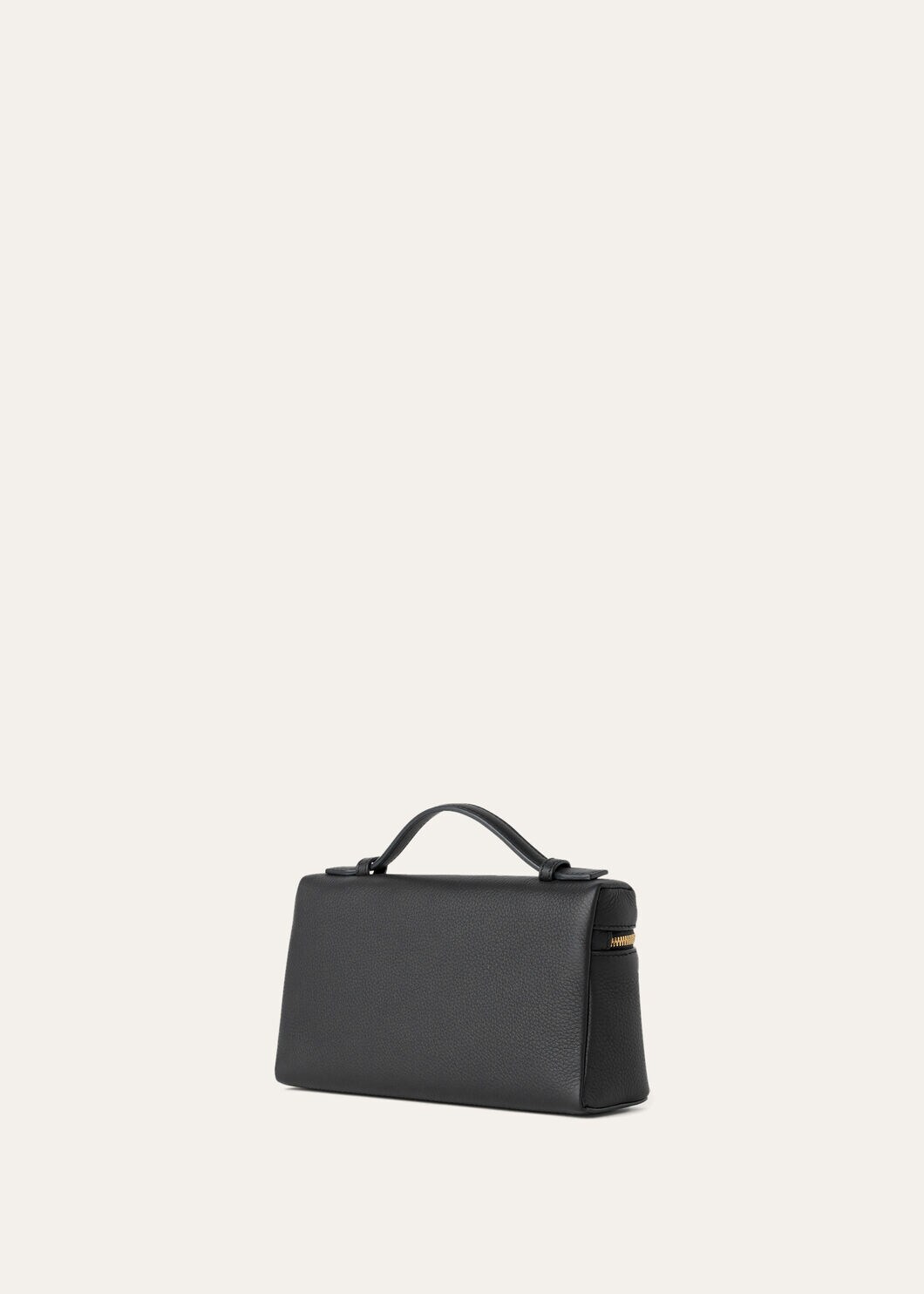 Extra Pocket L19 Grained Calfskin Black | Loro Piana US