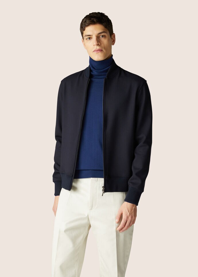 Ivy Bomber Jacket-Virgin Wool