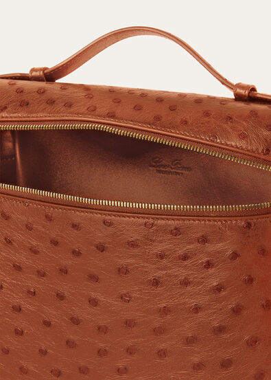 EXTRA POCKET L23,5 BACKPACK OSTRICH SADDLE FINISH