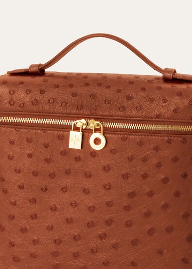 EXTRA POCKET L23,5 BACKPACK OSTRICH SADDLE FINISH