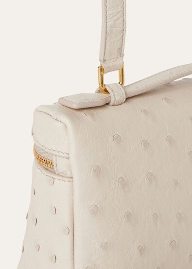EXTRA POCKET L19 OSTRICH SADDLE FINISH
