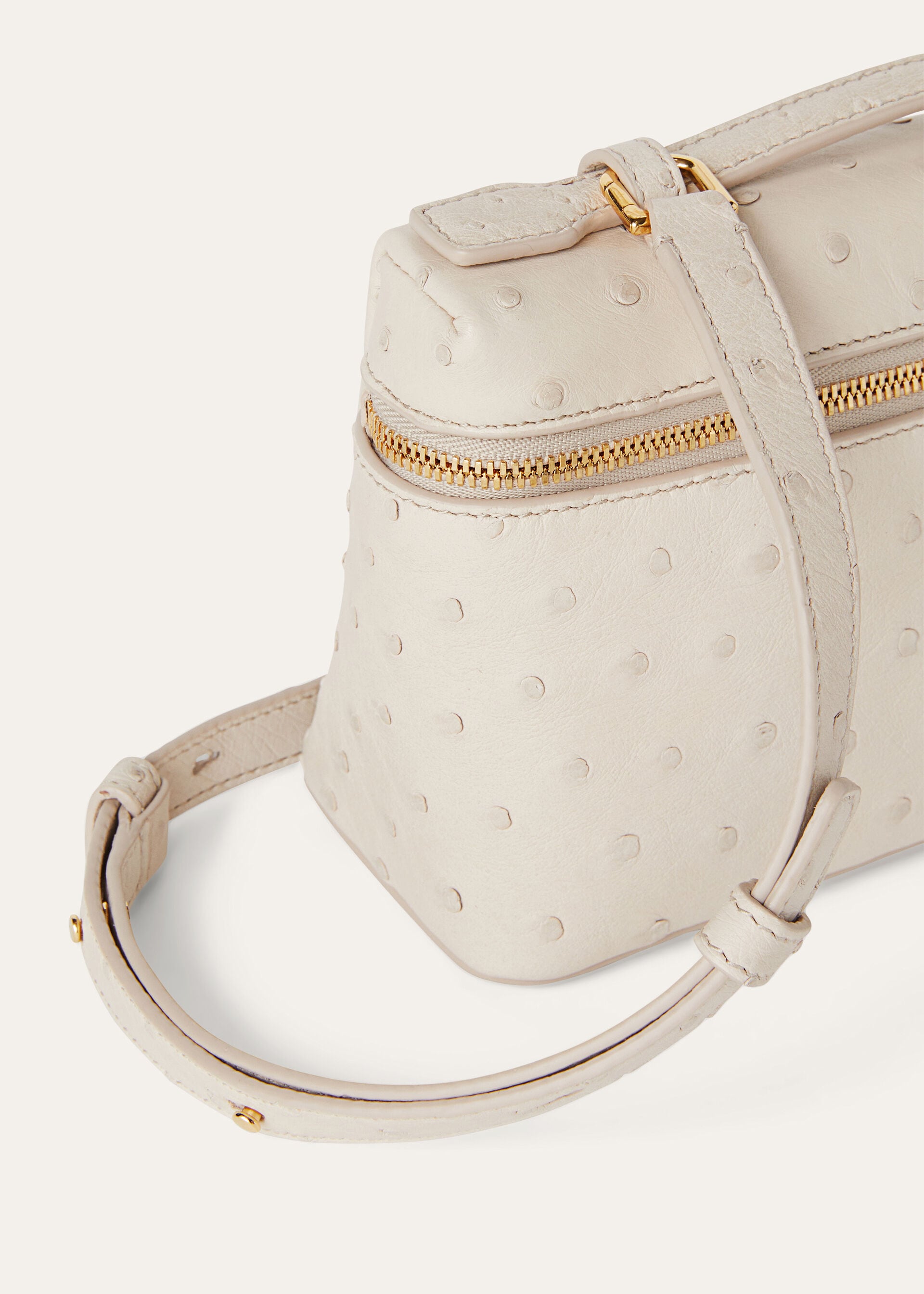 EXTRA POCKET L19 OSTRICH SADDLE FINISH