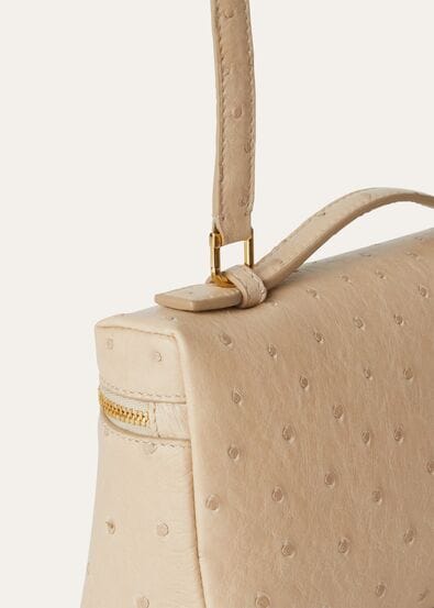 EXTRA POCKET L19 OSTRICH SADDLE FINISH            