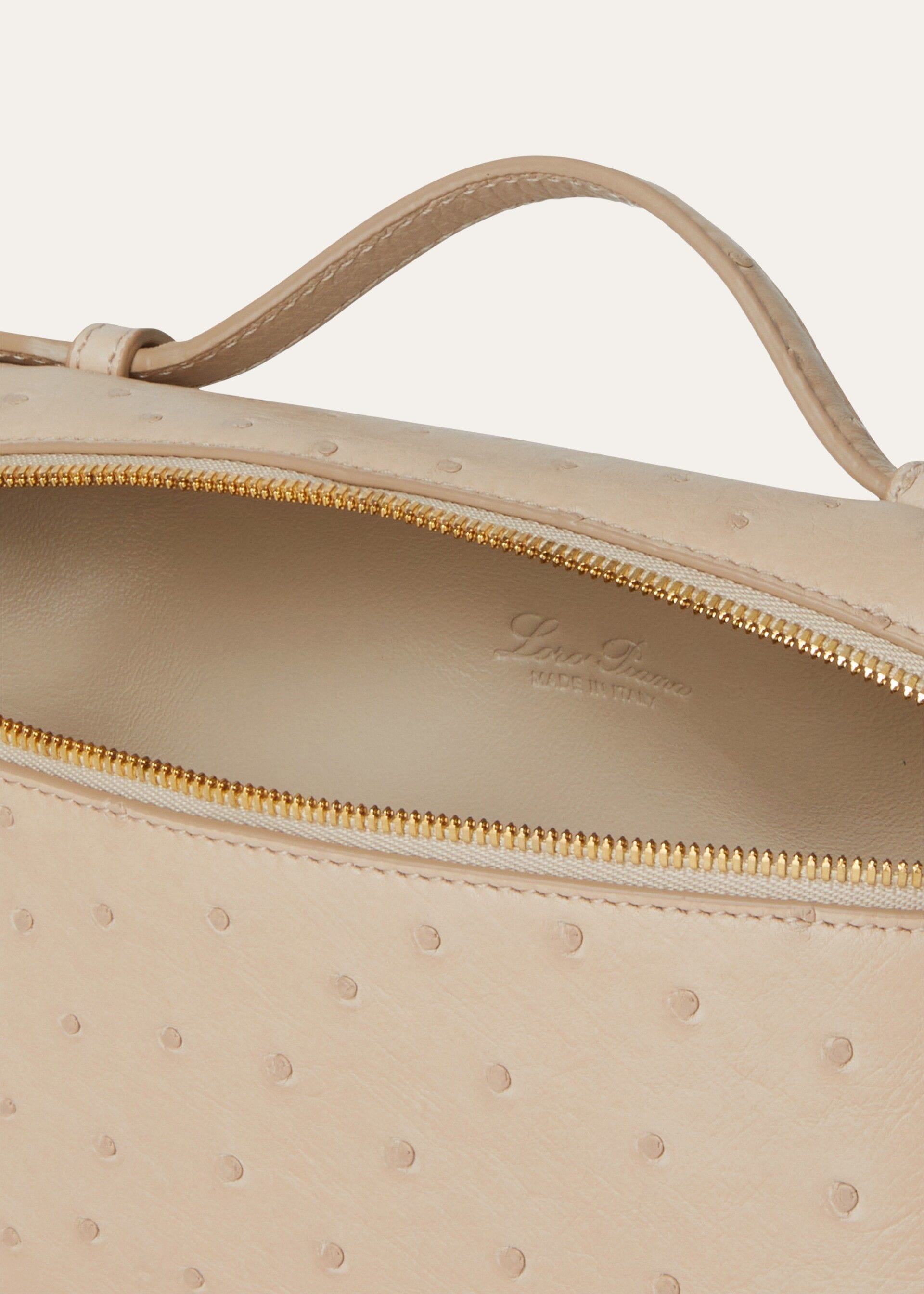 EXTRA POCKET L19 OSTRICH SADDLE FINISH            