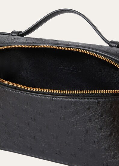 EXTRA POCKET L19 OSTRICH SADDLE FINISH
