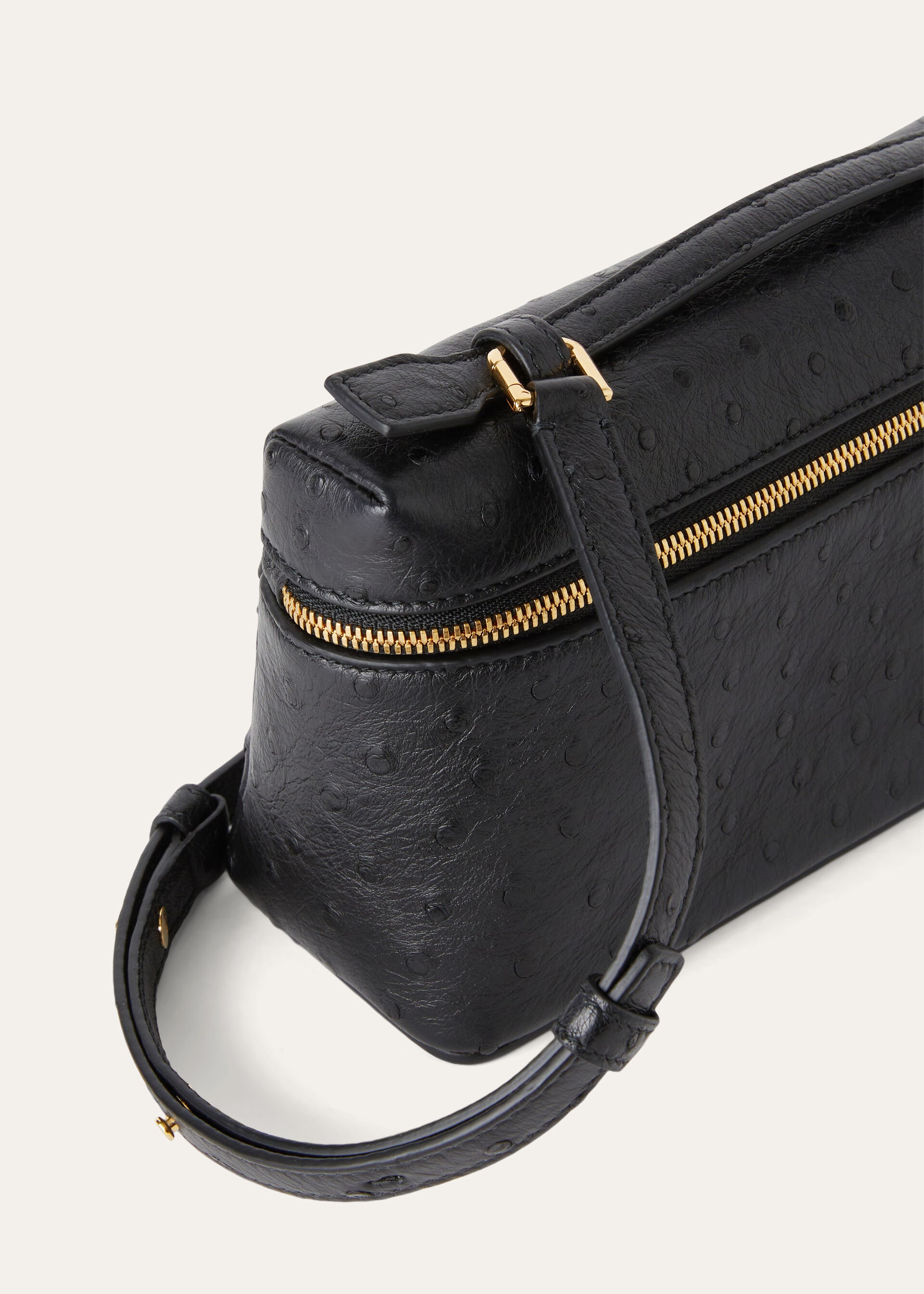 EXTRA POCKET L19 OSTRICH SADDLE FINISH