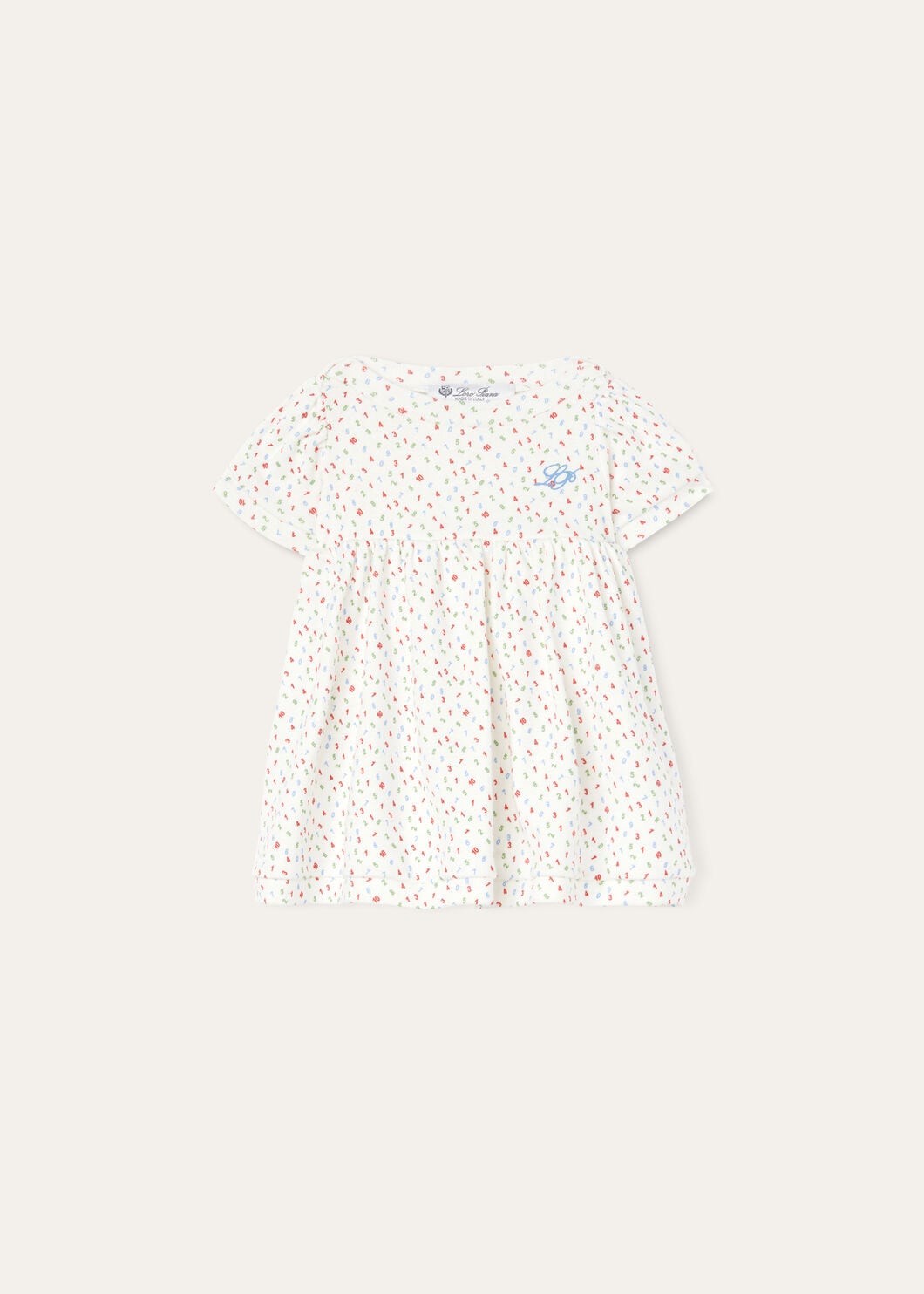 LITTLE NUMBERS DRESS COTTON_FAN4347_T1KL_1