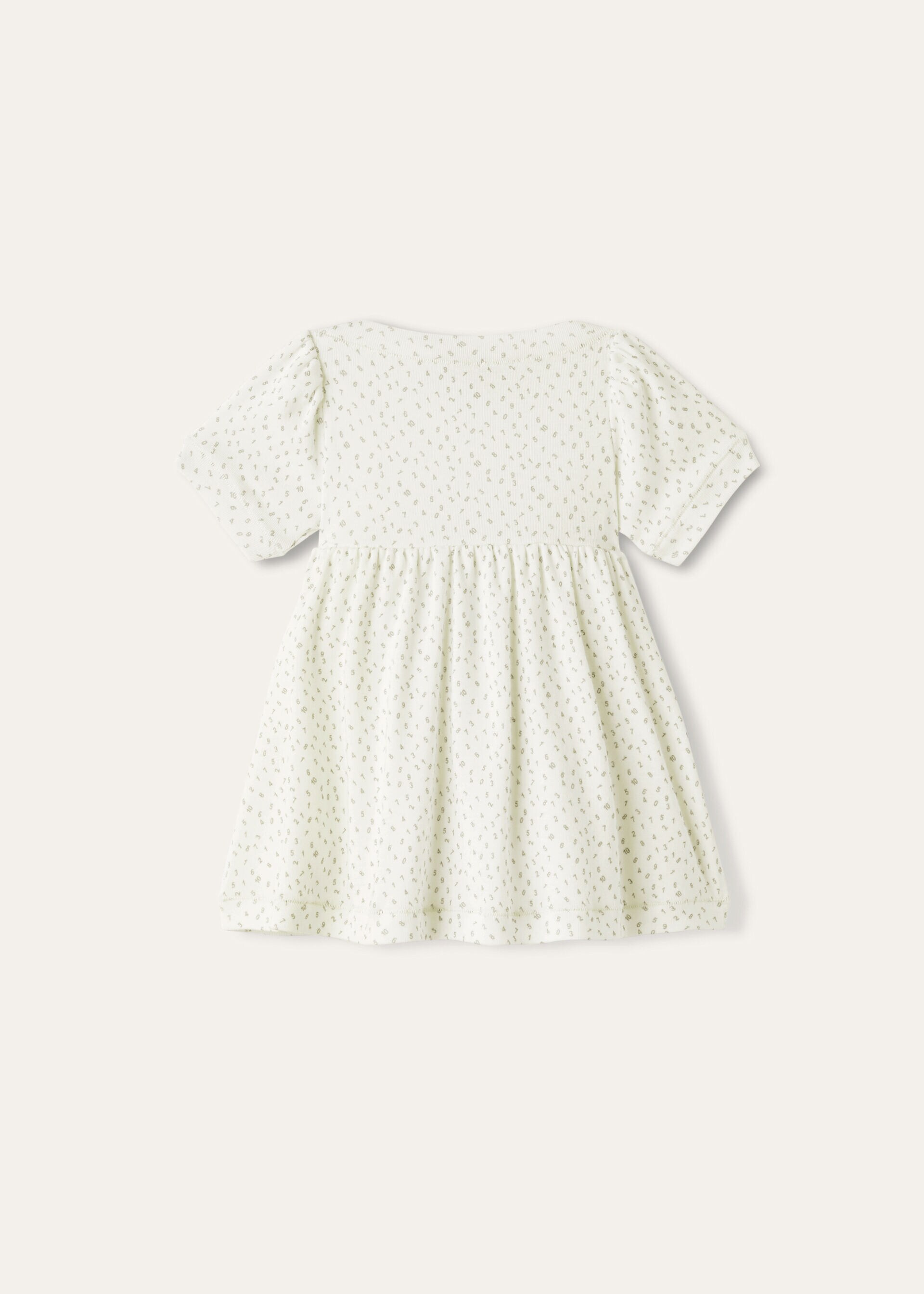 LITTLE NUMBERS DRESS COTTON
