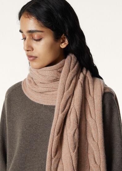 NAPIER SCARF BABY CASH COARSEHAIR GG 5