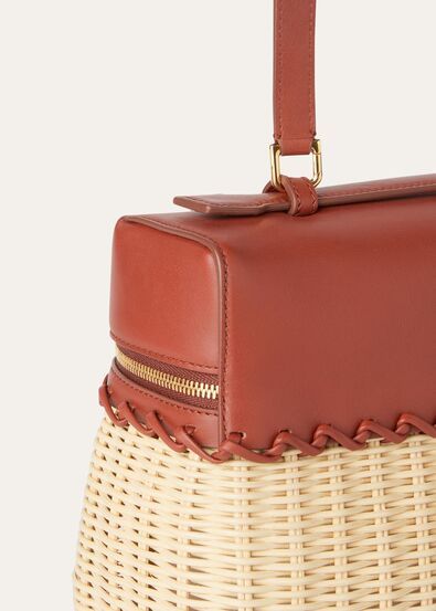 EXTRA POCKET L27 WICKER/ROUNDED CALF 20AU