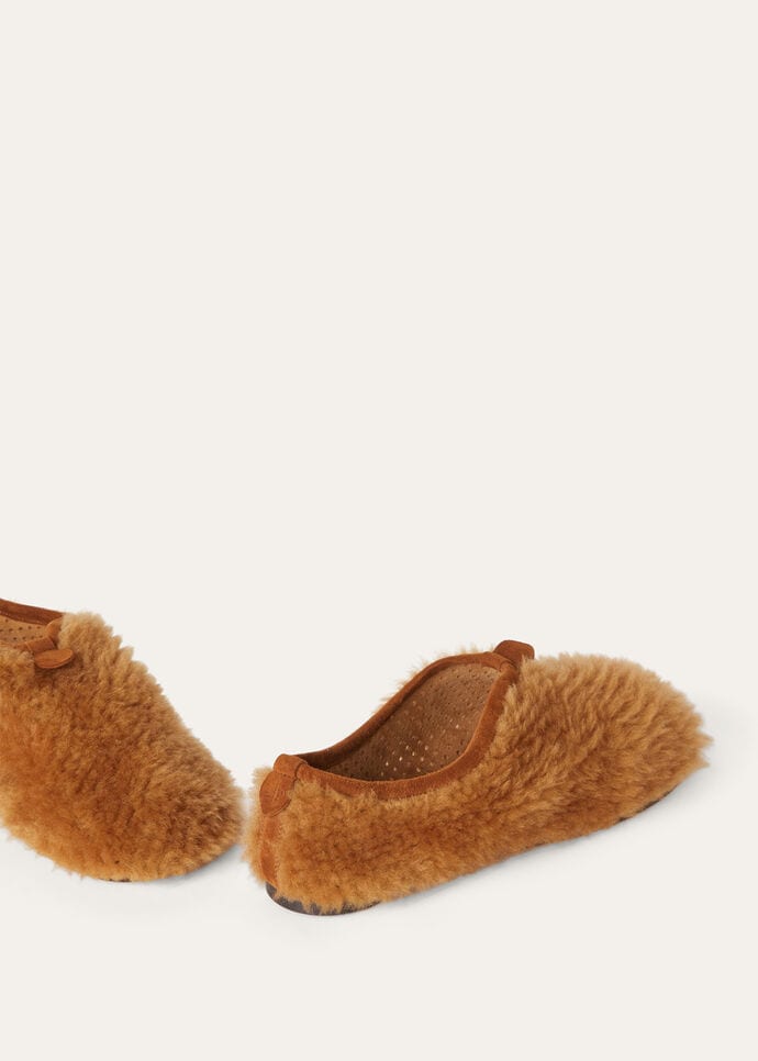 FLOATY FLAT PERFORATED SHEARLING_FAN4638_H0QM_7