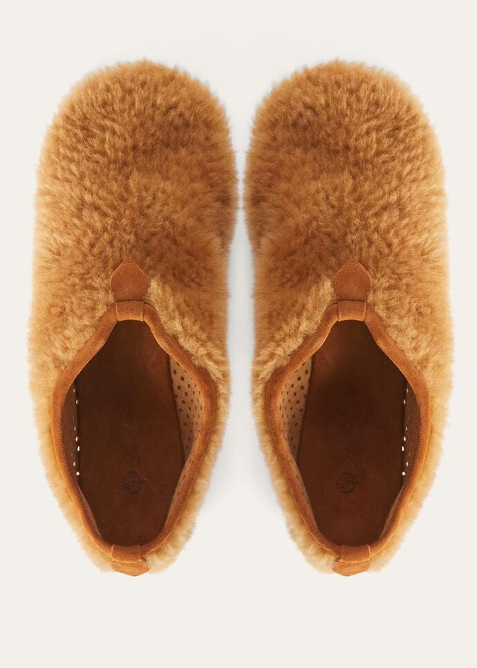 FLOATY FLAT PERFORATED SHEARLING_FAN4638_H0QM_6