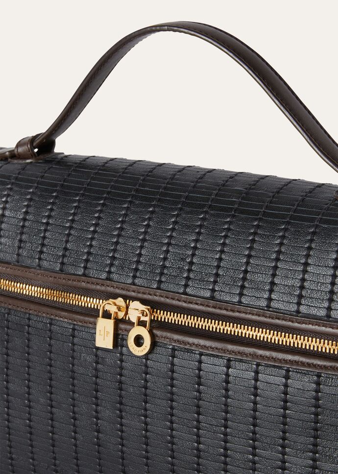 EXTRA POCKET L27 L.CALF WOVEN\SADDLE LEAT. 20AU_FAN4889_B3RF_NR_7