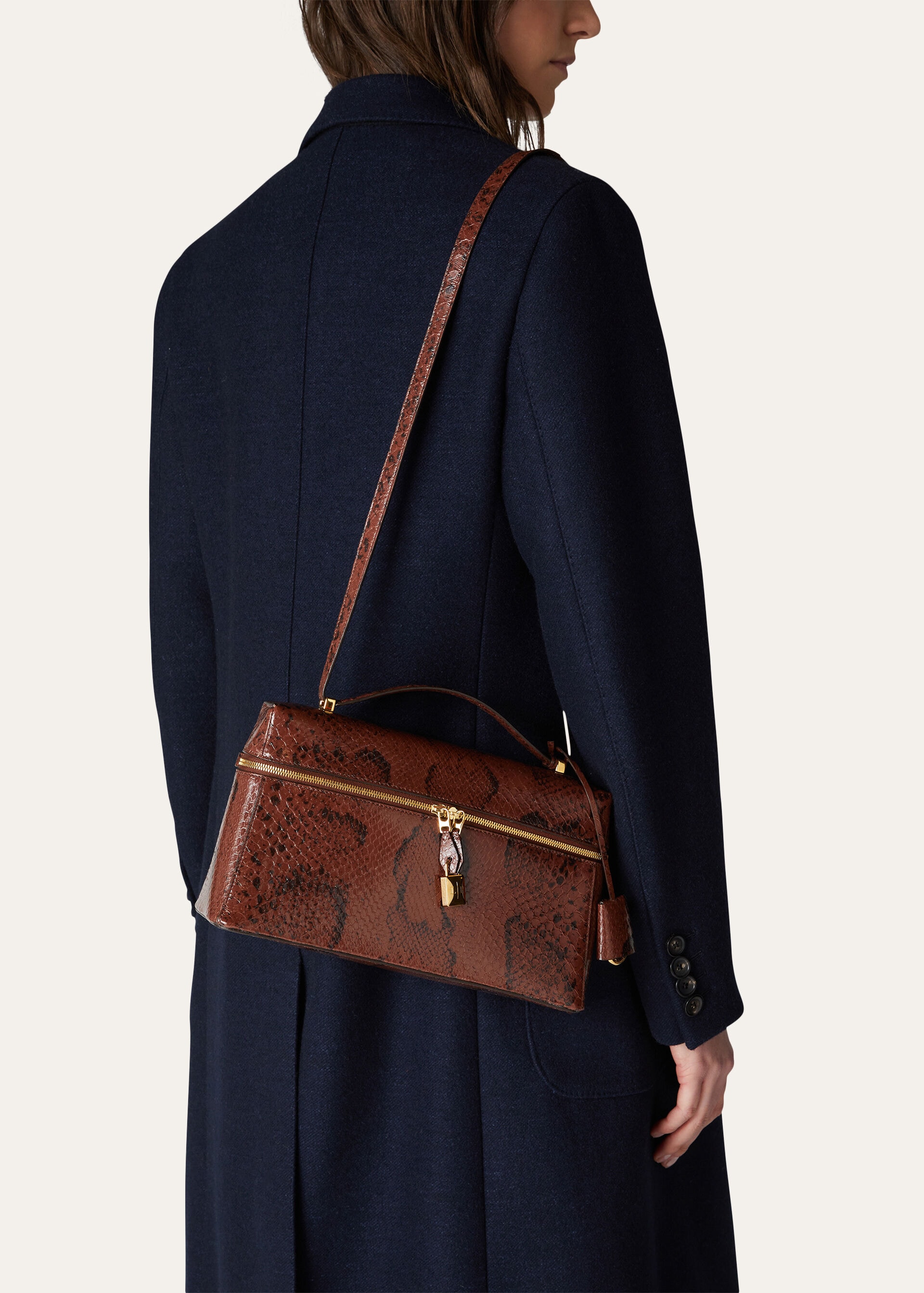 EXTRA BAG L27 GLOSSY PYTHON 20AU