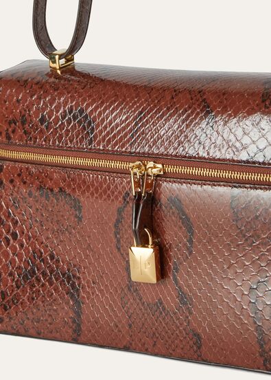 EXTRA BAG L27 GLOSSY PYTHON 20AU