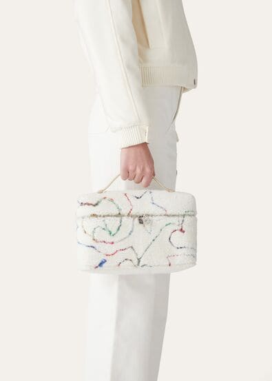 EXTRA POCKET L27 EMBROIDERY SHEARLING M0JA