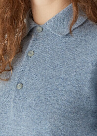 LORO POLO SWEATER RECYCLED CASH GG 24