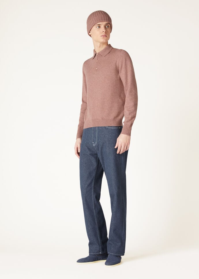 LORO POLO SWEATER RECYCLED CASH GG 24_FAN5119_R0B2_2