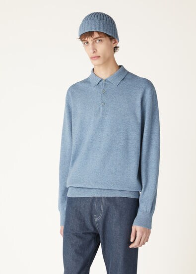 LORO POLO SWEATER RECYCLED CASH GG 24