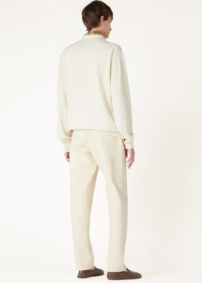 LORO POLO SWEATER RECYCLED CASH GG 24