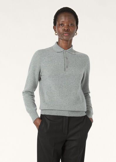 LORO POLO SWEATER RECYCLED CASH GG 24