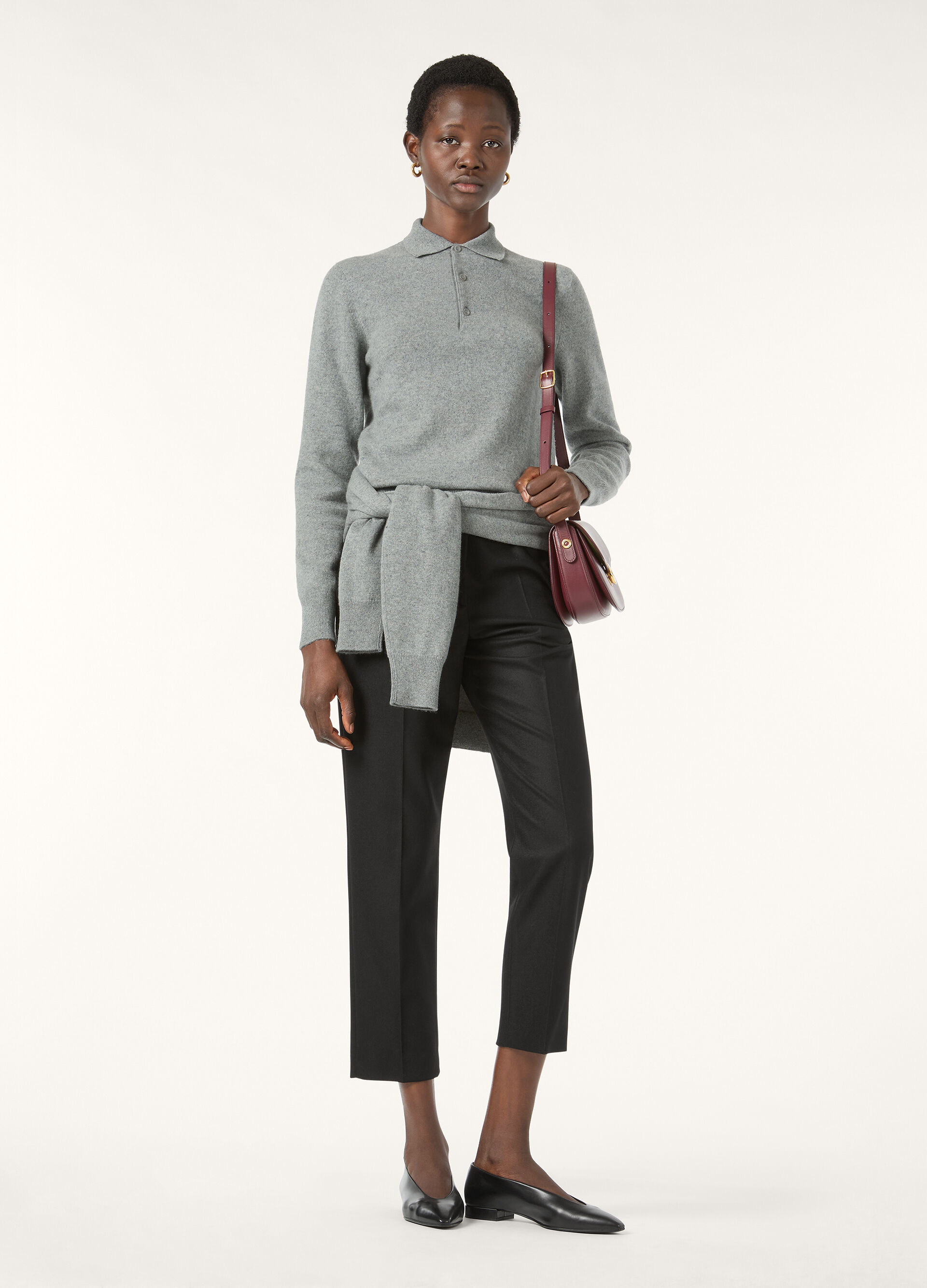 LORO POLO SWEATER RECYCLED CASH GG 24